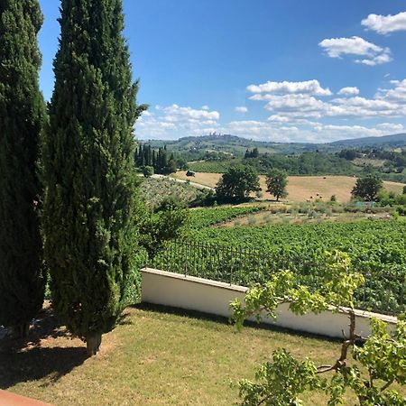 Podere La Quercia San Gimignano Bagian luar foto