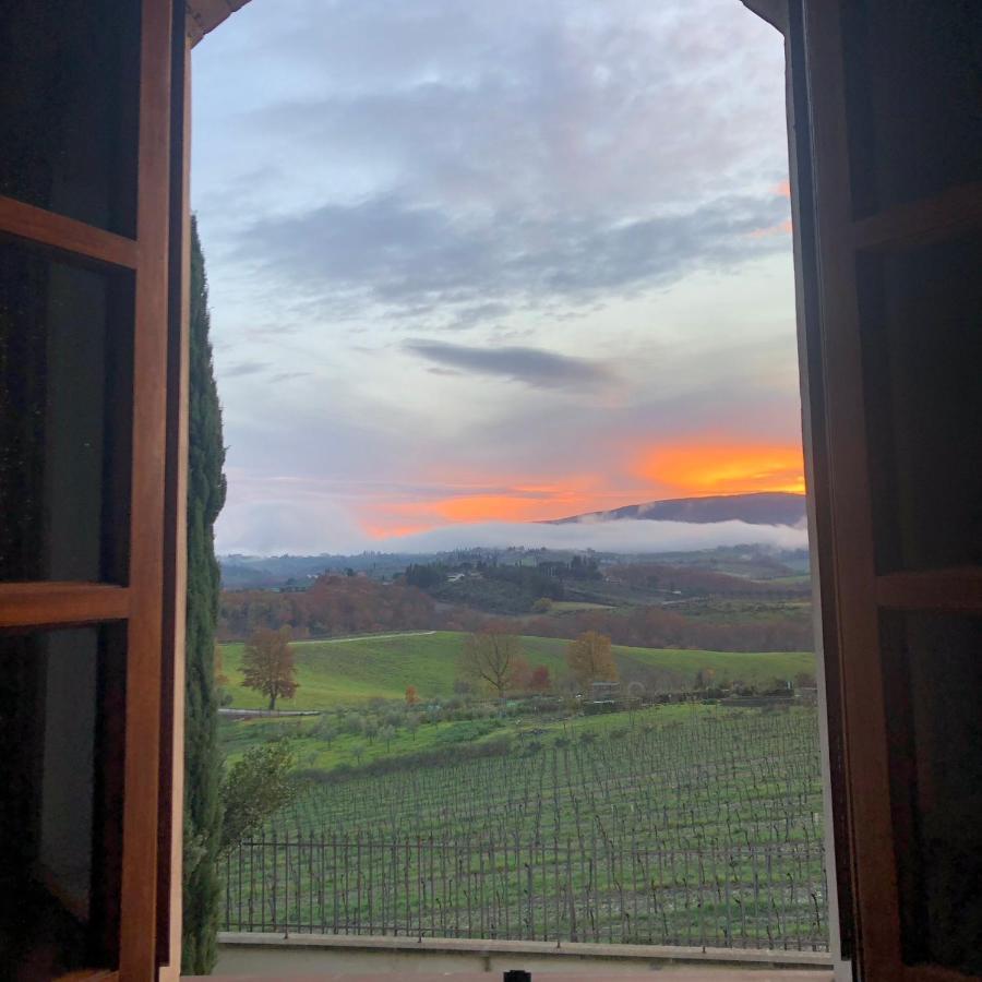 Podere La Quercia San Gimignano Bagian luar foto
