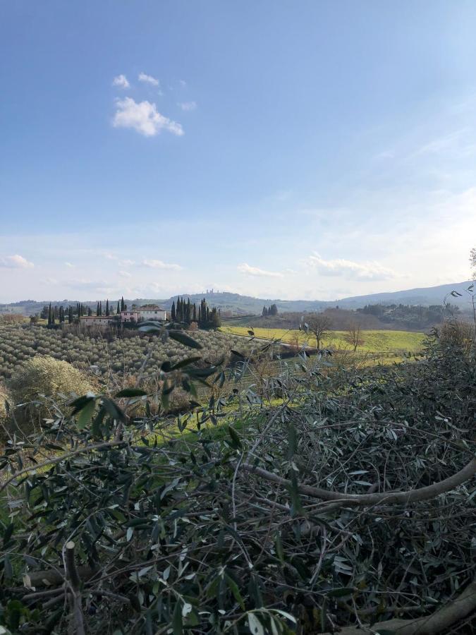Podere La Quercia San Gimignano Bagian luar foto
