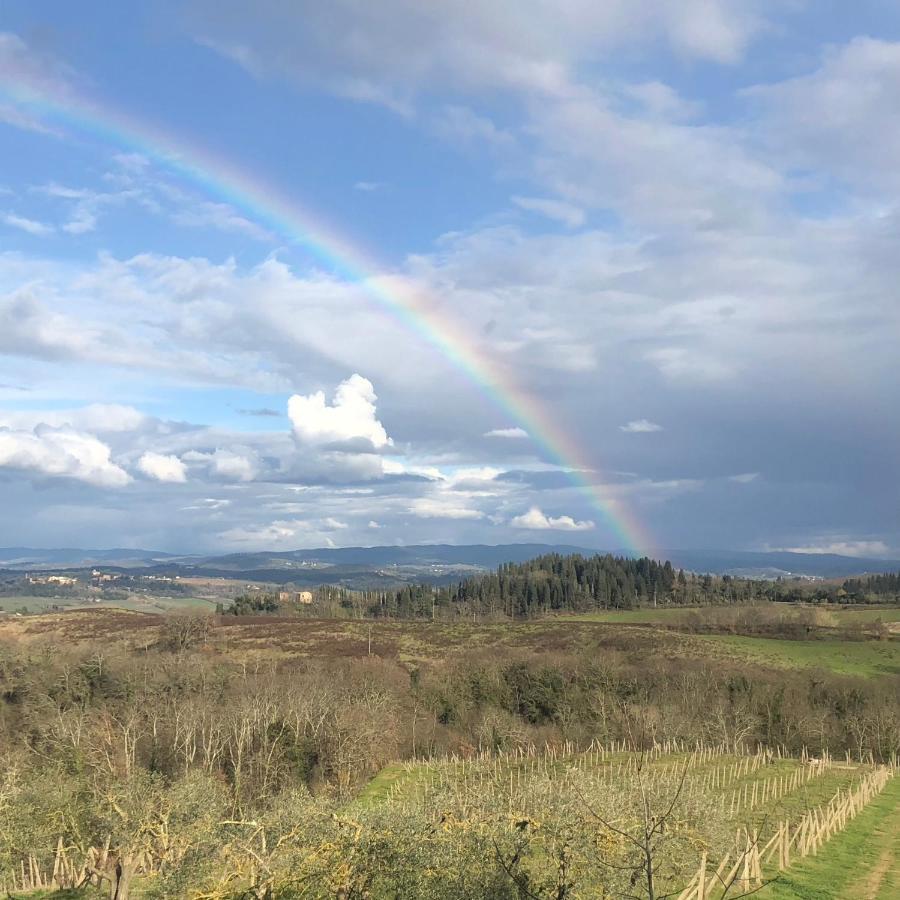 Podere La Quercia San Gimignano Bagian luar foto