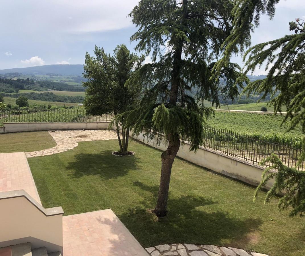 Podere La Quercia San Gimignano Bagian luar foto
