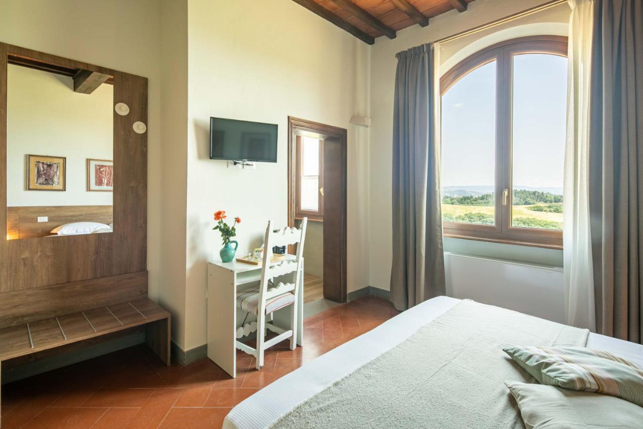 Podere La Quercia San Gimignano Bagian luar foto