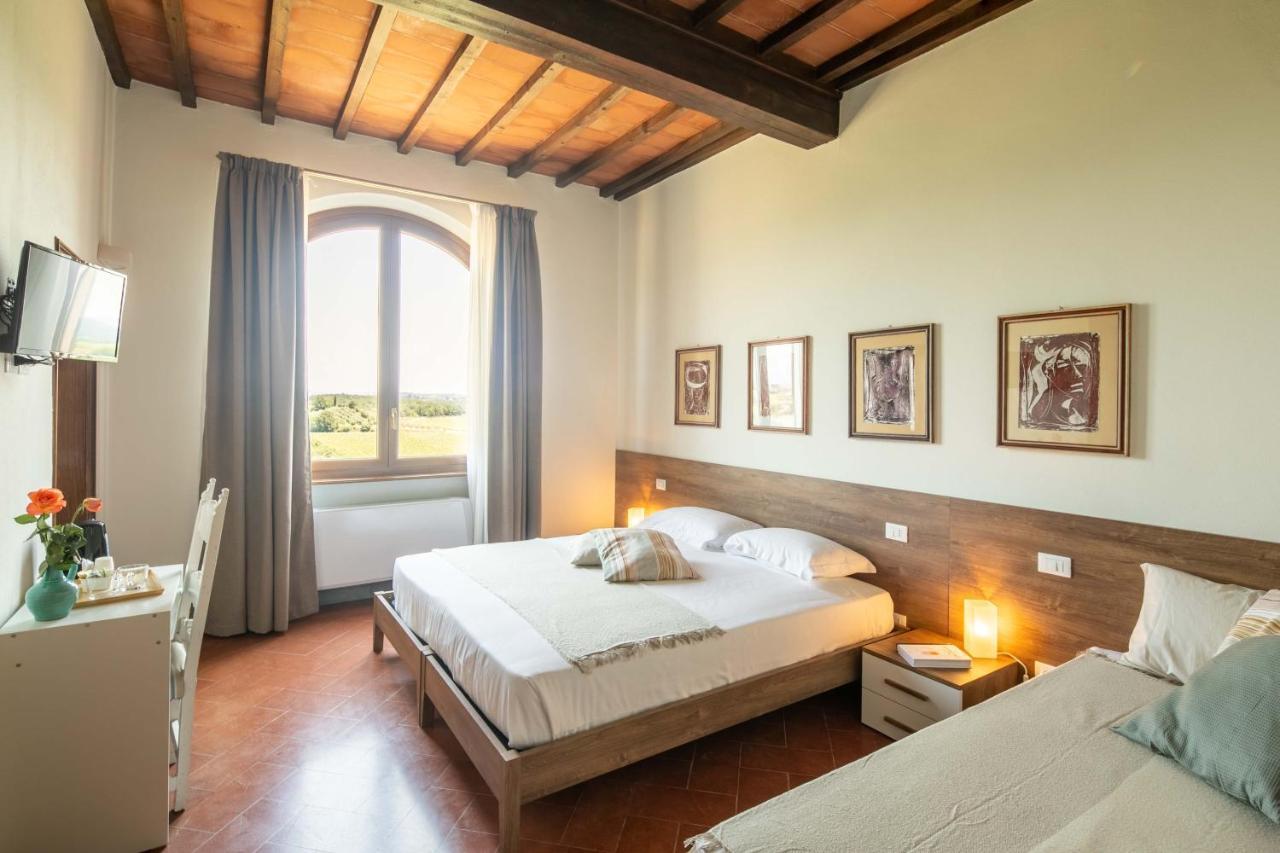 Podere La Quercia San Gimignano Bagian luar foto