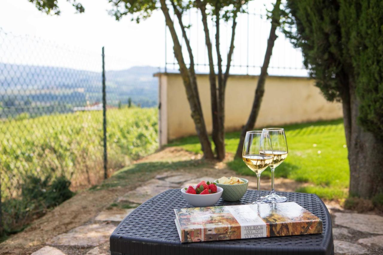 Podere La Quercia San Gimignano Bagian luar foto